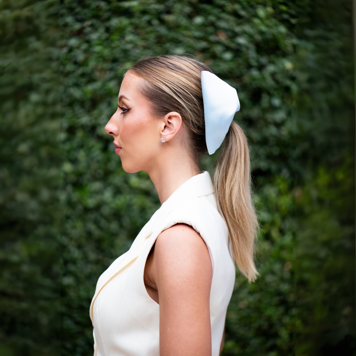 Grande Mikado Bow in light blue