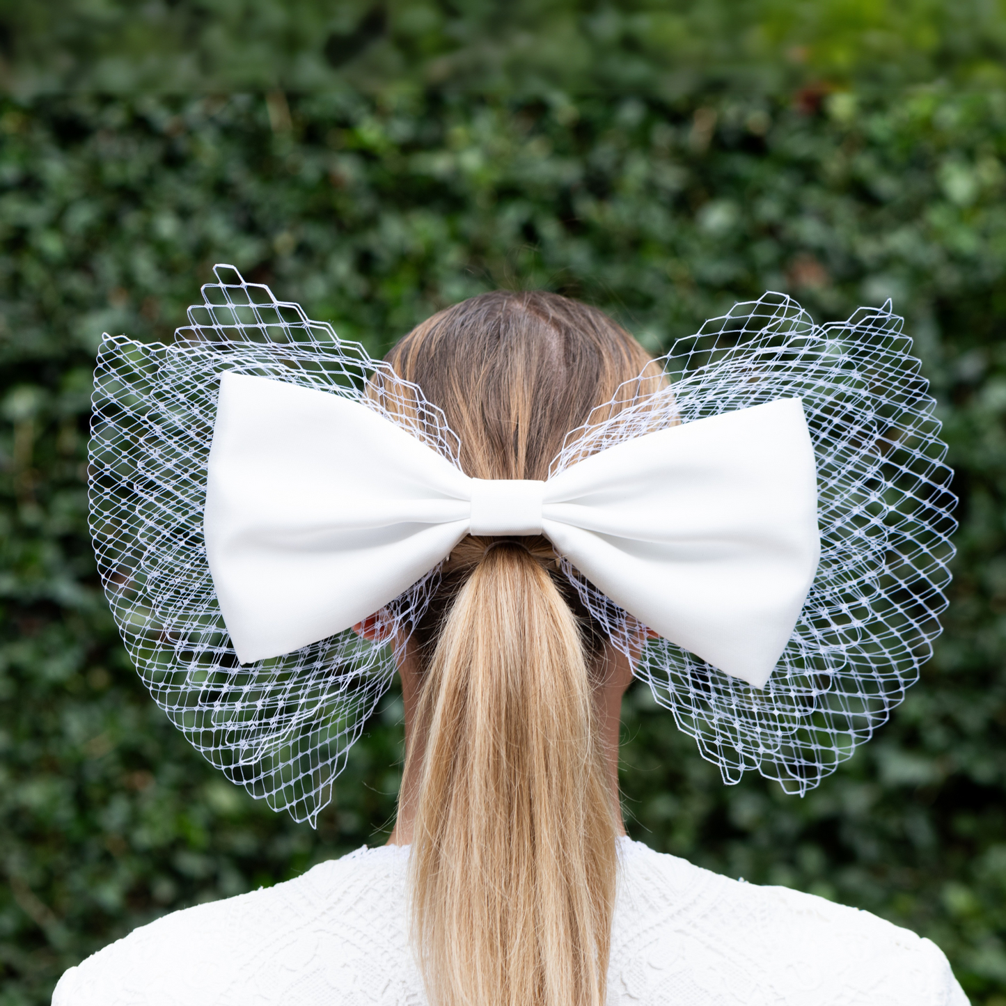 Big Bow Energy in White